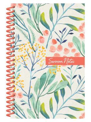 Sermon Notes Journal [Floral] - Boganto