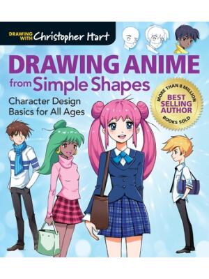 Drawing Anime from Simple Shapes: Character Design Basics for All Ages - Boganto
