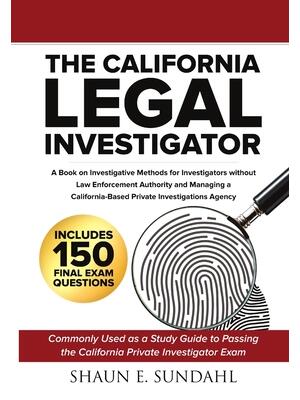 The California Legal Investigator - Boganto