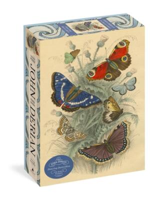 John Derian Paper Goods: Dancing Butterflies 750-Piece Puzzle - Boganto