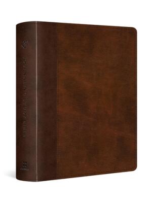 ESV Journaling Study Bible (Trutone, Brown/Chestnut, Timeless Design) - Boganto