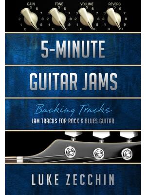 5-Minute Guitar Jams : Jam Tracks for Rock & Blues Guitar (Book + Online Bonus) - Boganto