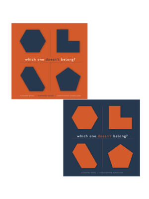 Which One Doesn't Belong?: A Shapes Book, Teacher's Guide with Student Book - Boganto