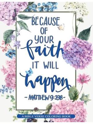 A Bible Verse Coloring Book: Inspirational Christian Coloring Books for Adults - Boganto