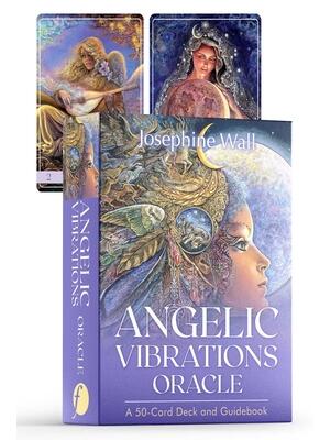 Angelic Vibrations Oracle : A 50-Card Deck and Guidebook - Boganto