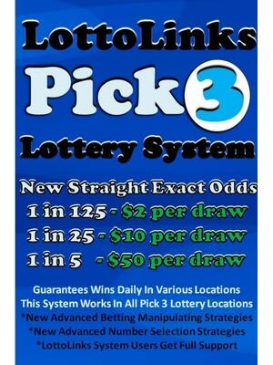 LottoLinks Pick 3 Lottery System - Boganto