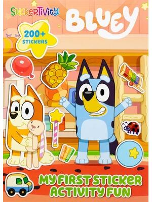 Bluey: Stickertivity: My First Sticker Activity Fun - Boganto