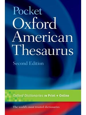 Pocket Oxford American Thesaurus, 2e - Boganto