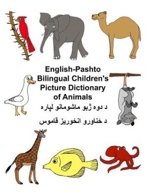 English-Pashto Bilingual Children's Picture Dictionary of Animals - Boganto