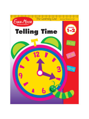 Learning Line: Telling Time, Grade 1 - 2 Workbook - Boganto
