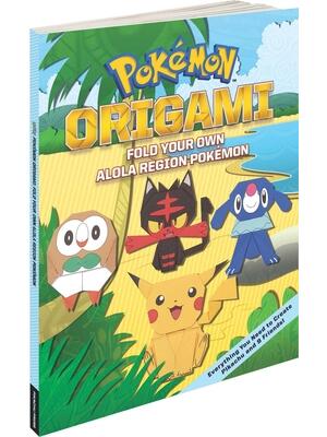 Pokémon Origami: Fold Your Own Alola Region Pokémon - Boganto