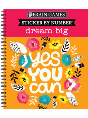 Sticker by Number: Dream Big - Boganto