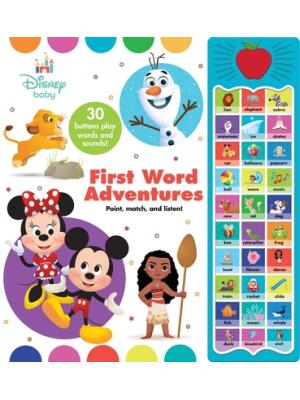 Disney Baby: First Word Adventures Sound Book - Boganto