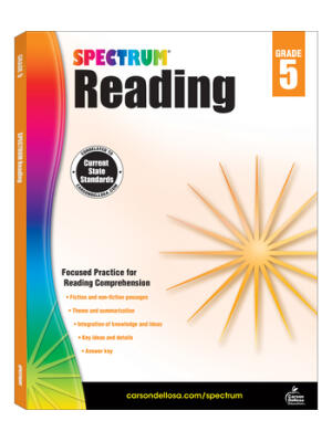 Spectrum Reading Workbook, Grade 5 - Boganto