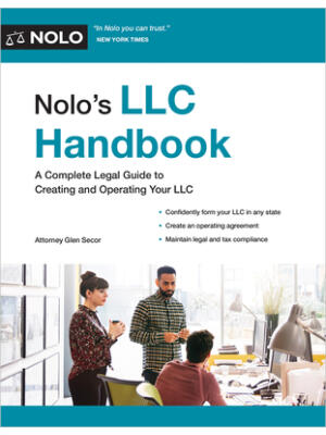 Nolo's LLC Handbook : A Complete Legal Guide to Creating and Operating Your LLC - Boganto