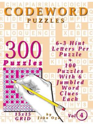Codeword Puzzles : 300 Puzzles, Volume 4 - Boganto