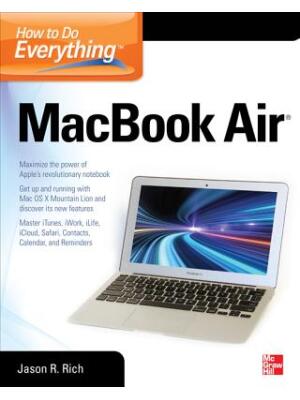 How to Do Everything Macbook Air - Boganto