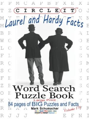 Circle It, Laurel and Hardy Facts, Word Search, Puzzle Book - Boganto