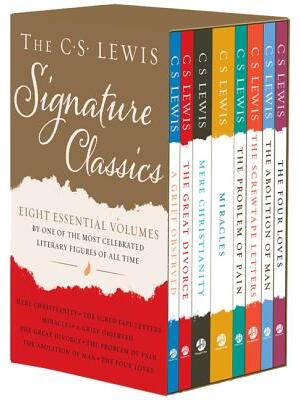 The C. S. Lewis Signature Classics (8-Volume Box Set): An Anthology of 8 C. S. Lewis Titles: Mere Christianity, the Screwtape Letters, Miracles, the G - Boganto