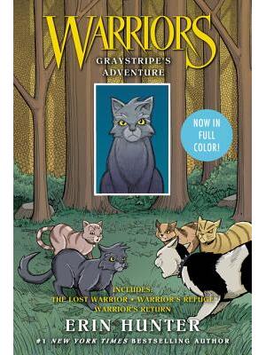 Warriors Manga: Graystripe's Adventure: 3 Full-Color Warriors Manga Books in 1: The Lost Warrior, Warrior's Refuge, Warrior's Return - Boganto