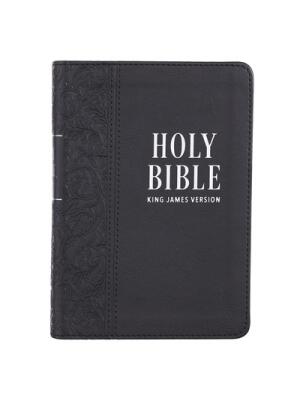 KJV Compact Large Print LL Black - Boganto