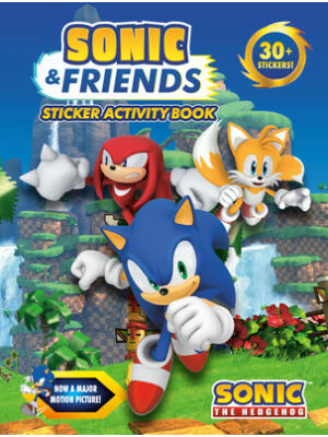 Sonic & Friends Sticker Activity Book - Boganto