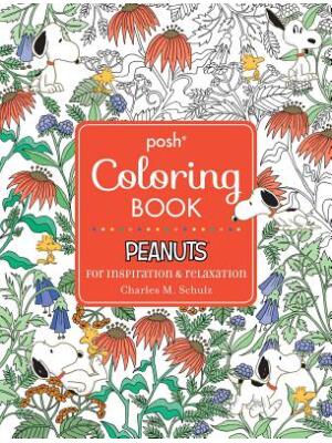 Posh Adult Coloring Book: Peanuts for Inspiration & Relaxation - Boganto