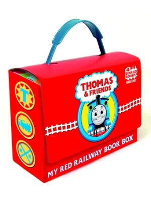 Thomas and Friends: My Red Railway Book Box (Thomas & Friends): Go, Train, Go!; Stop, Train, Stop!; A Crack in the Track!; And Blue Train, Green Train - Boganto