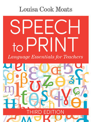Speech to Print: Language Essentials for Teachers - Boganto