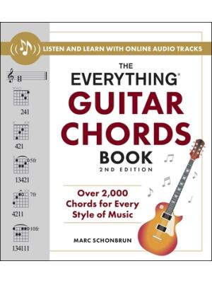 The Everything Guitar Chords Book, 2nd Edition : Over 2,000 Chords for Every Style of Music - Boganto