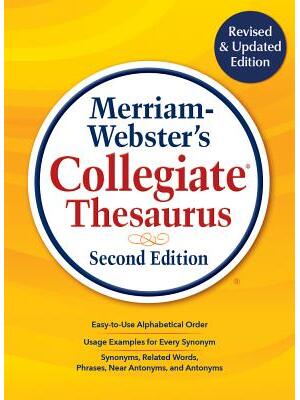 Merriam-Webster's Collegiate Thesaurus: Second Edition - Boganto