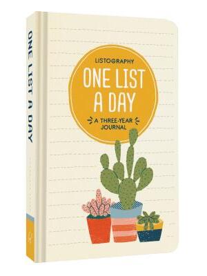 Listography: One List a Day: A Three-Year Journal (List Journal, Book of Lists, Guided Journal) - Boganto