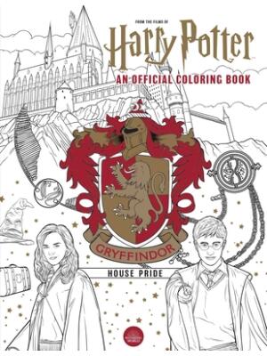 Harry Potter: Gryffindor House Pride: The Official Coloring Book: (Gifts Books for Harry Potter Fans, Adult Coloring Books) - Boganto