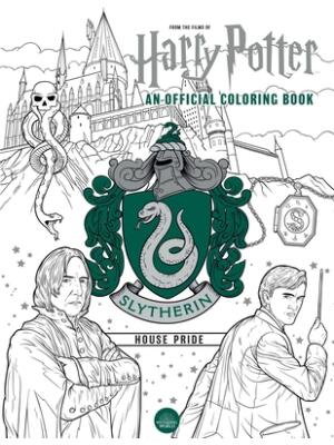 Harry Potter: Slytherin House Pride: The Official Coloring Book: (Gifts Books for Harry Potter Fans, Adult Coloring Books) - Boganto