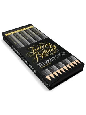 Fucking Brilliant Pencils - Boganto