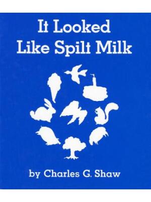 It Looked Like Spilt Milk Board Book - Boganto