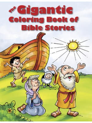 The Gigantic Coloring Book of Bible Stories - Boganto
