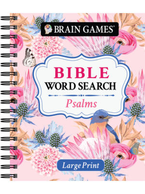 Brain Games - Large Print Bible Word Search: Psalms - Boganto