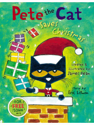 Pete the Cat Saves Christmas: A Christmas Holiday Book for Kids - Boganto