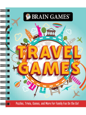 Brain Games - Travel Games : Puzzles, Trivia, Games, and More for Family Fun on the Go! - Boganto