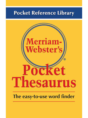 Merriam-Webster's Pocket Thesaurus - Boganto