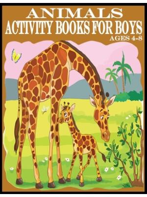 Animals Activity Books For Boys : New Released 80 Pages Exclusive Animals Activity Books For Boys - Boganto