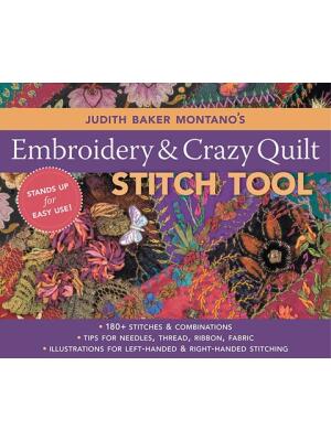 Judith Baker Montano's Embroidery and Crazy Quilt Stitch Tool - Boganto