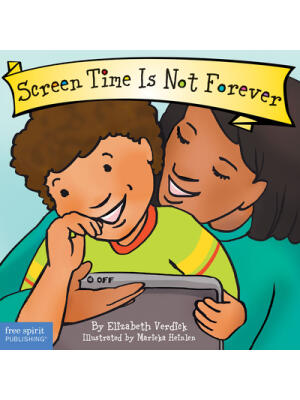 Screen Time Is Not Forever Board Book - Boganto