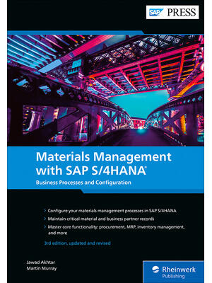 Materials Management with SAP S/4hana : Business Processes and Configuration - Boganto