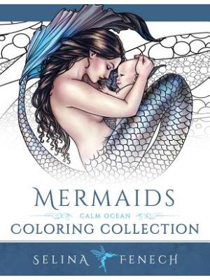Mermaids - Calm Ocean Coloring Collection - Boganto