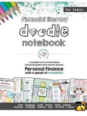 Personal Finance Doodle Notes: Brain Based Interactive Guided Notes - Boganto