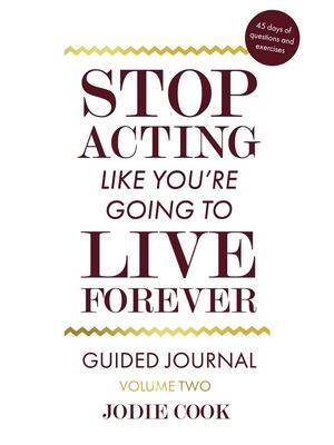 Stop Acting Like You're Going To Live Forever : VOLUME TWO Guided Journal - Boganto