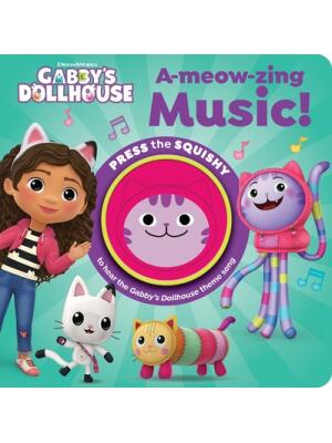 Squishy Gabbys Dollhouse A-Meow-zing Music 1 Button - Boganto