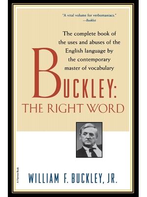 Buckley: The Right Word - Boganto